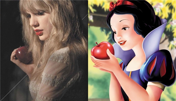 
Cả Taylor lẫn Bạch Tuyết đều là những cô nàng rất mê táo.